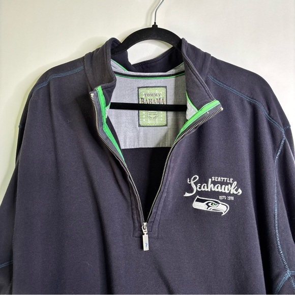Tommy Bahama Seattle Seahawks Pullover Sweater size 2XL - Picture 2 of 8